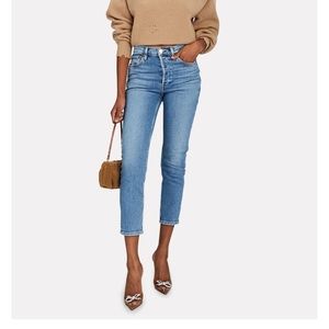 RE/DONE - 90’s High Rise Ankle Crop - NWT!!